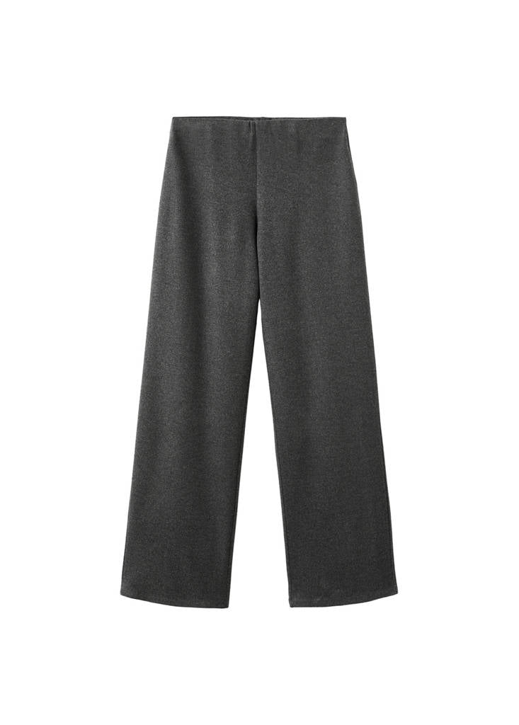 Pantalon Droit Taille Élastique