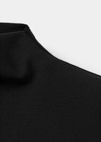 Top À Col Cheminée Et Fronces