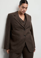 Blazer Costume Laine Jaspée