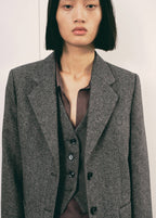 Blazer Costume Laine Jaspée