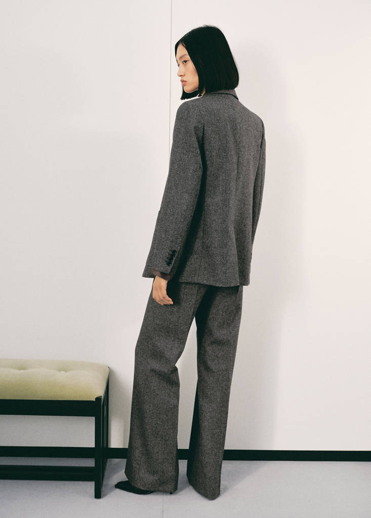 Blazer Costume Laine Jaspée