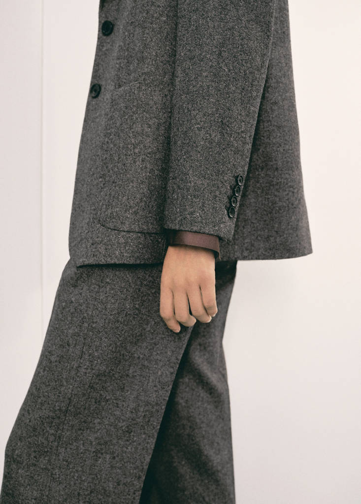 Blazer Costume Laine Jaspée