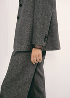 Blazer Costume Laine Jaspée