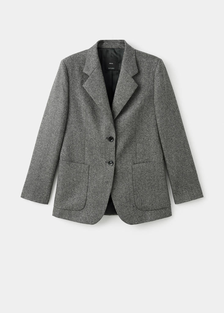 Blazer Costume Laine Jaspée