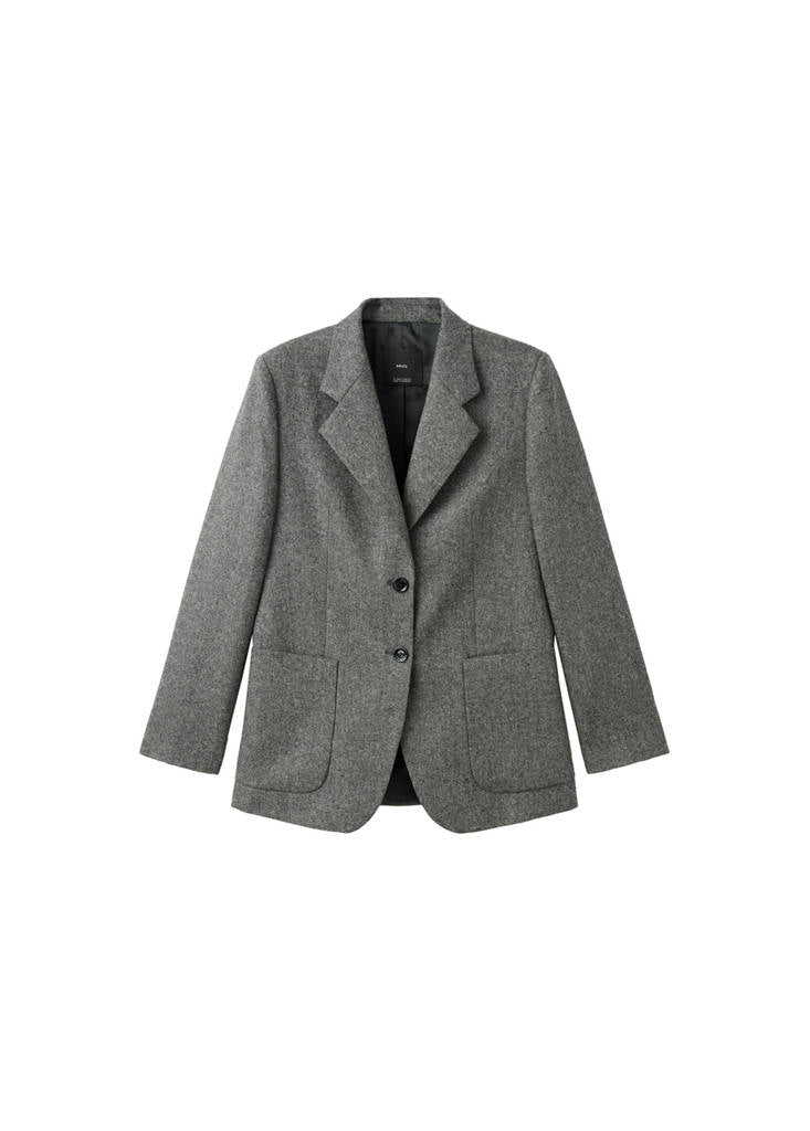 Blazer Costume Laine Jaspée