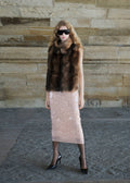 Jupe Midi Sequins