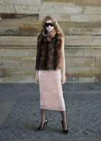 Jupe Midi Sequins