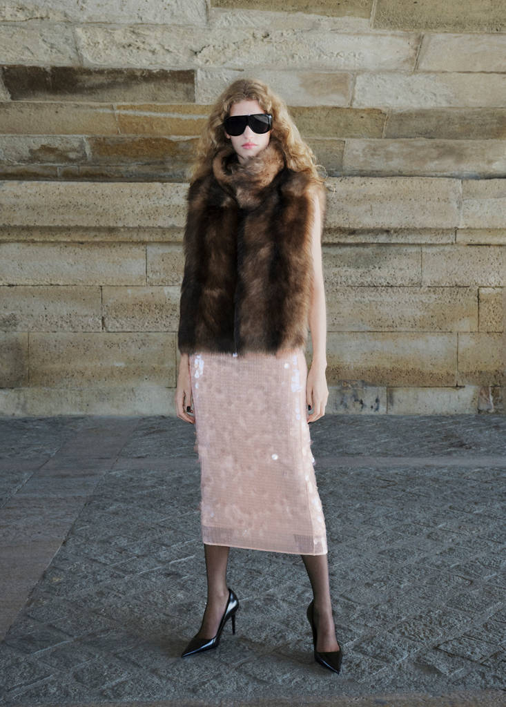 Jupe Midi Sequins