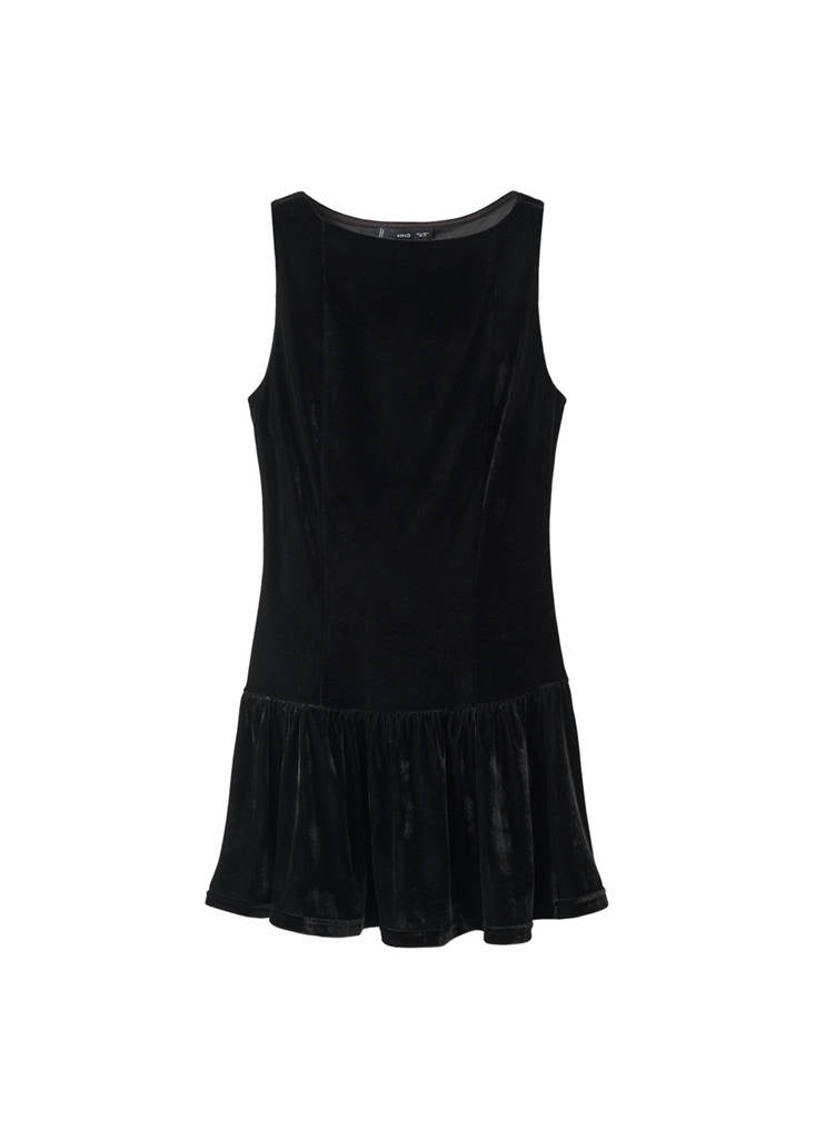 Robe Velours Cintrée