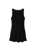 Robe Velours Cintrée