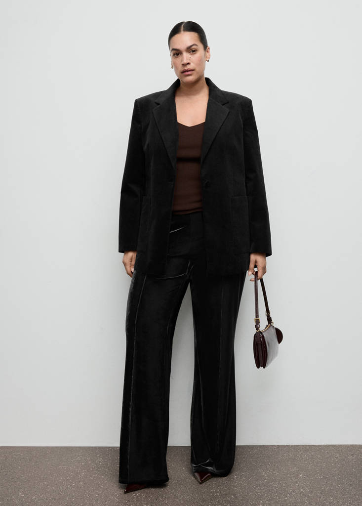 Pantalon Velours Coutures