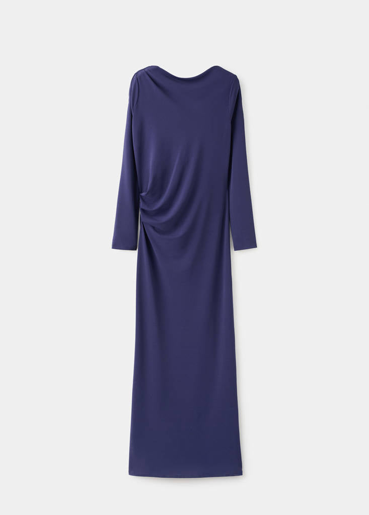 Robe En Maille Fine Dos Nu