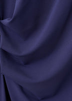 Robe En Maille Fine Dos Nu