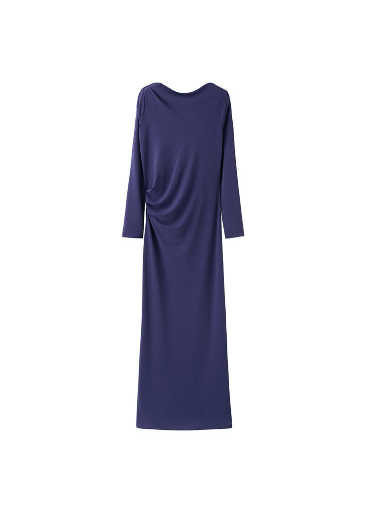 Robe En Maille Fine Dos Nu