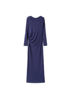 Robe En Maille Fine Dos Nu