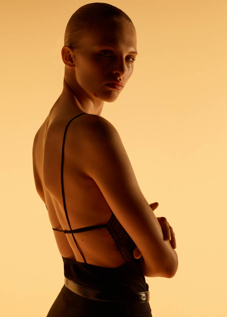 Body Combiné À Dentelle