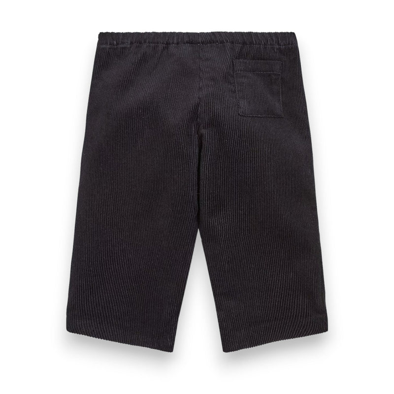 Bonpoint X Khaite - Pantalon Noir En Velours (Neuf) - 2 Ans