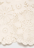Top Crochet Fleurs