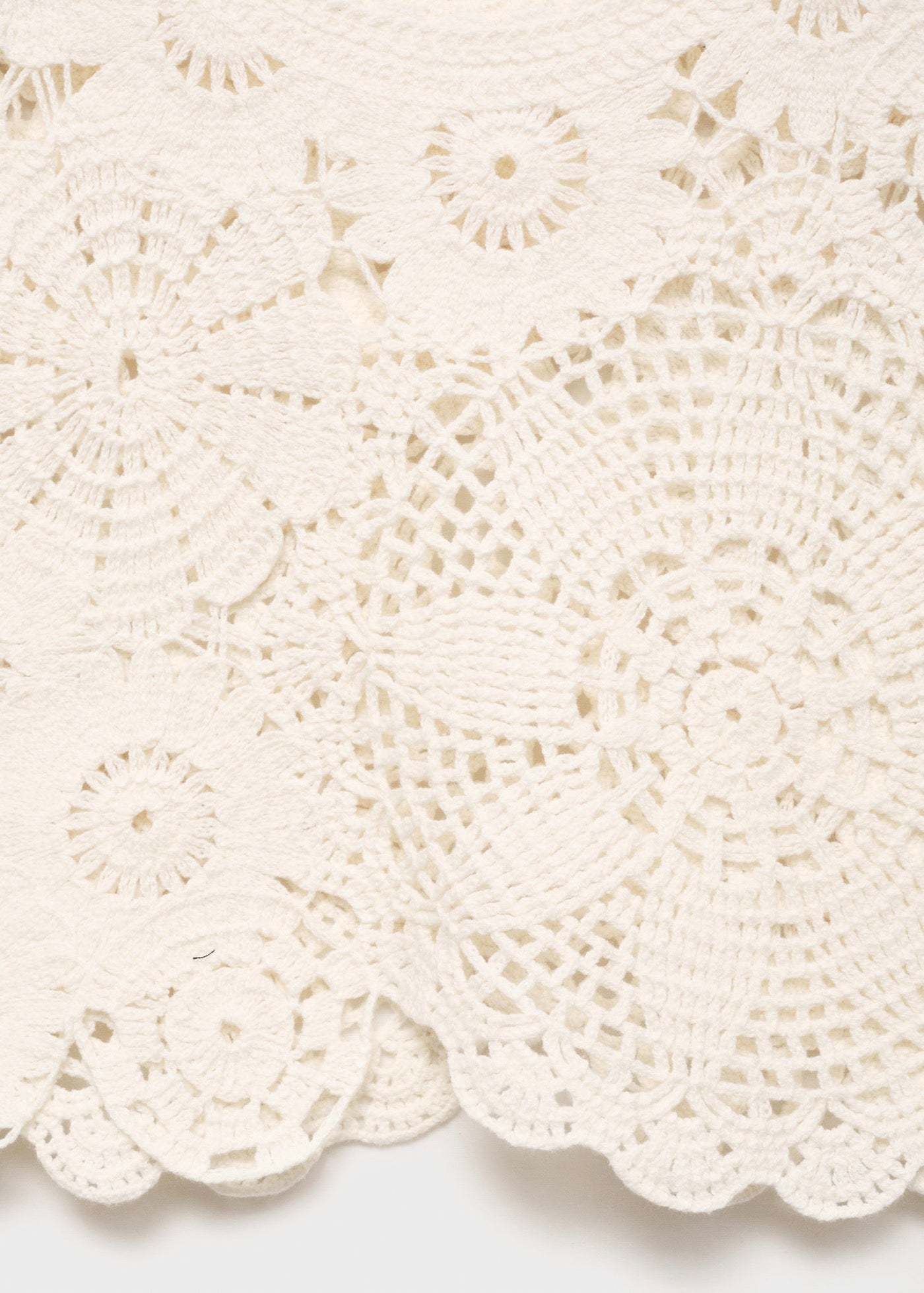 Top Crochet Fleurs
