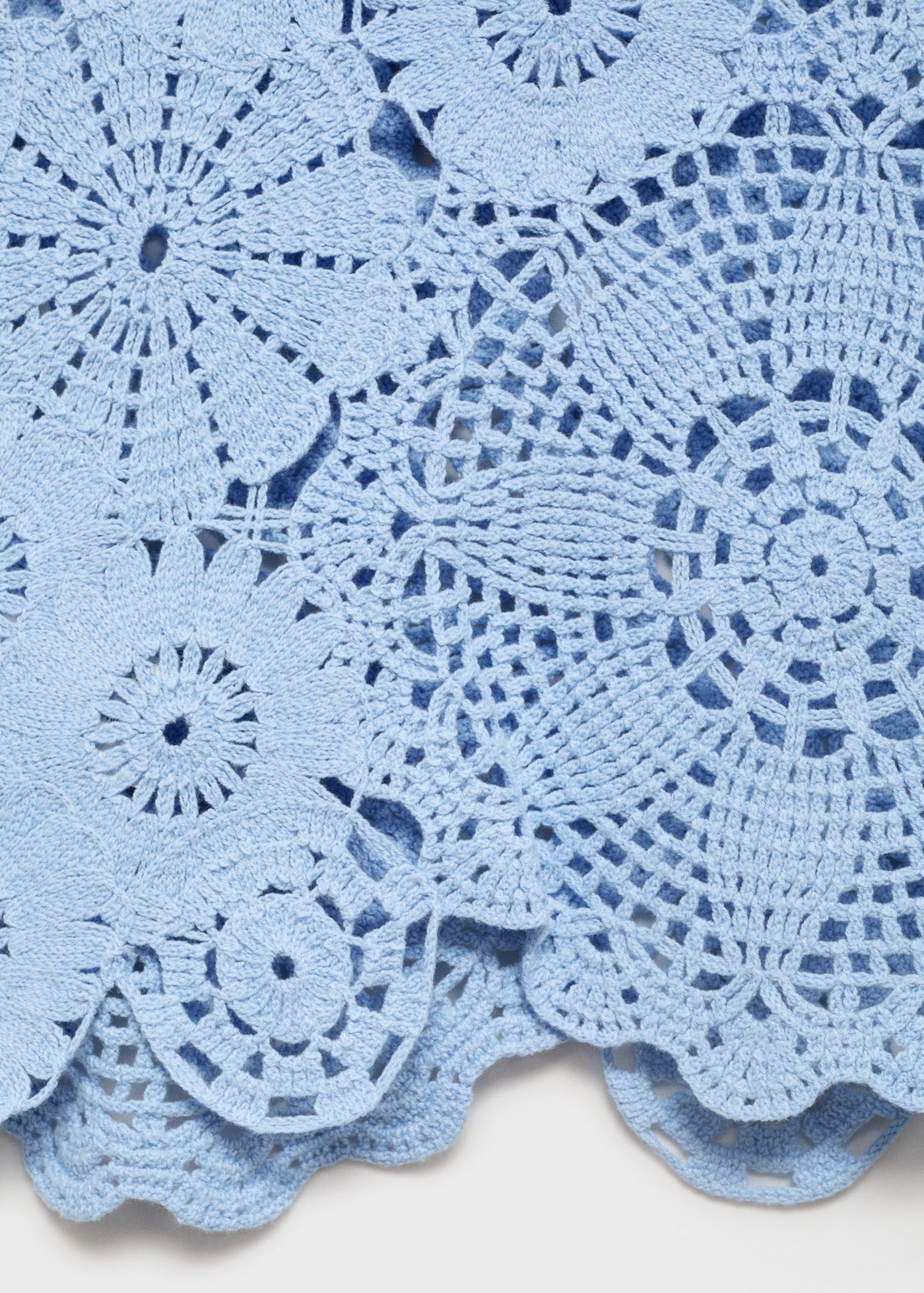 Top Crochet Fleurs