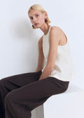 Blouse Emmanchures Américaines Ajustée