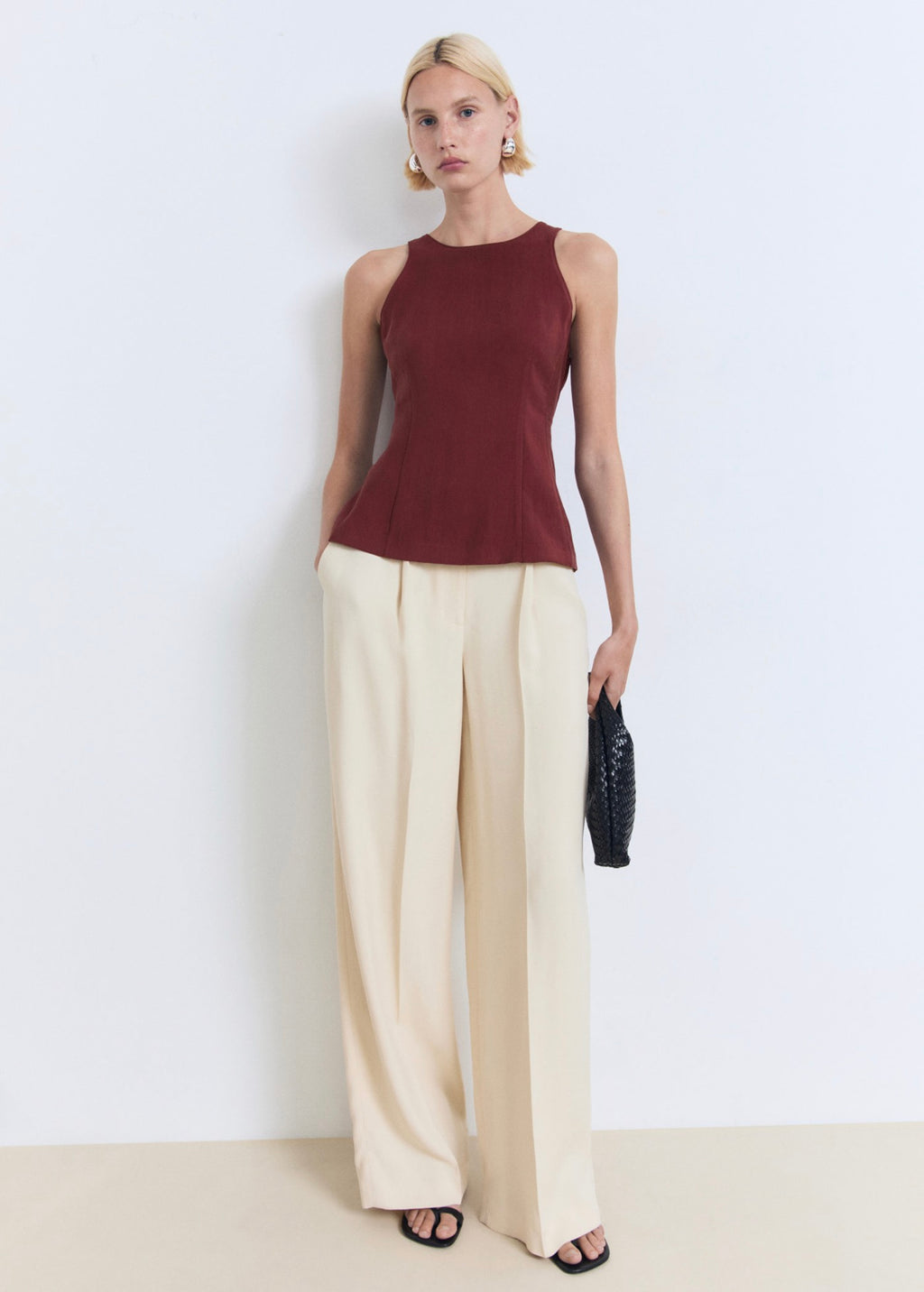 Blouse Emmanchures Américaines Ajustée