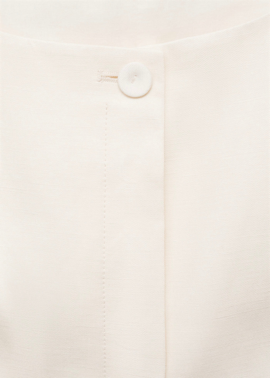 Gilet De Costume Lin Mélangé
