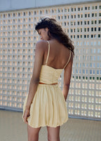 Robe Ballon Fronces