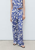 Pantalon Lin Mélange Imprimé