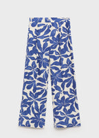 Pantalon Lin Mélange Imprimé