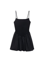 Robe Combinée À Fronces