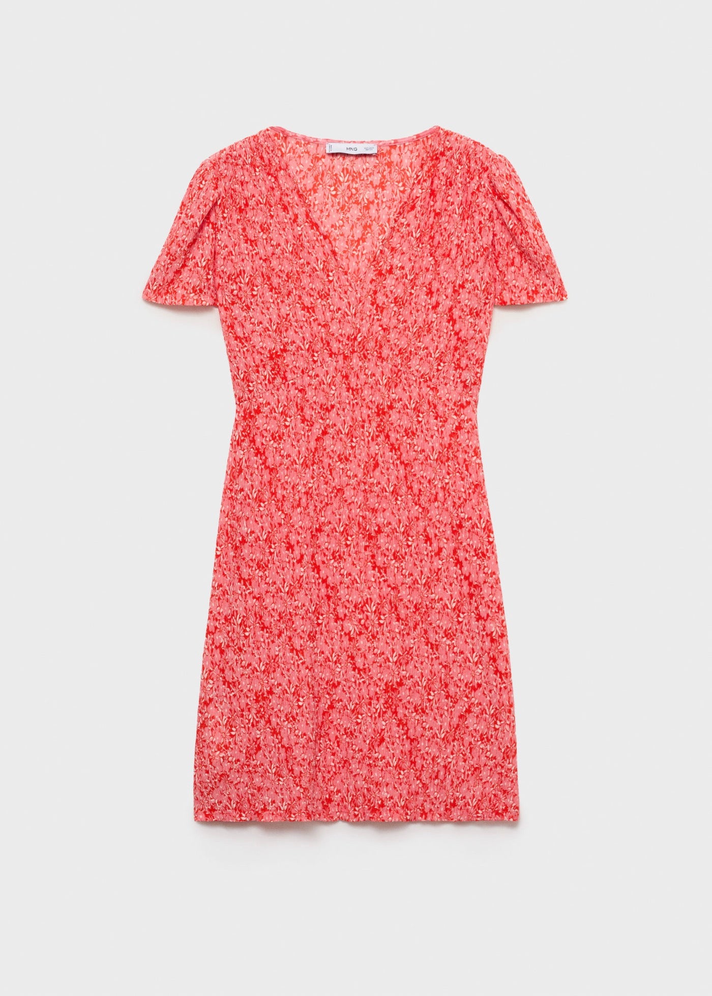 Robe Imprimée Col En V