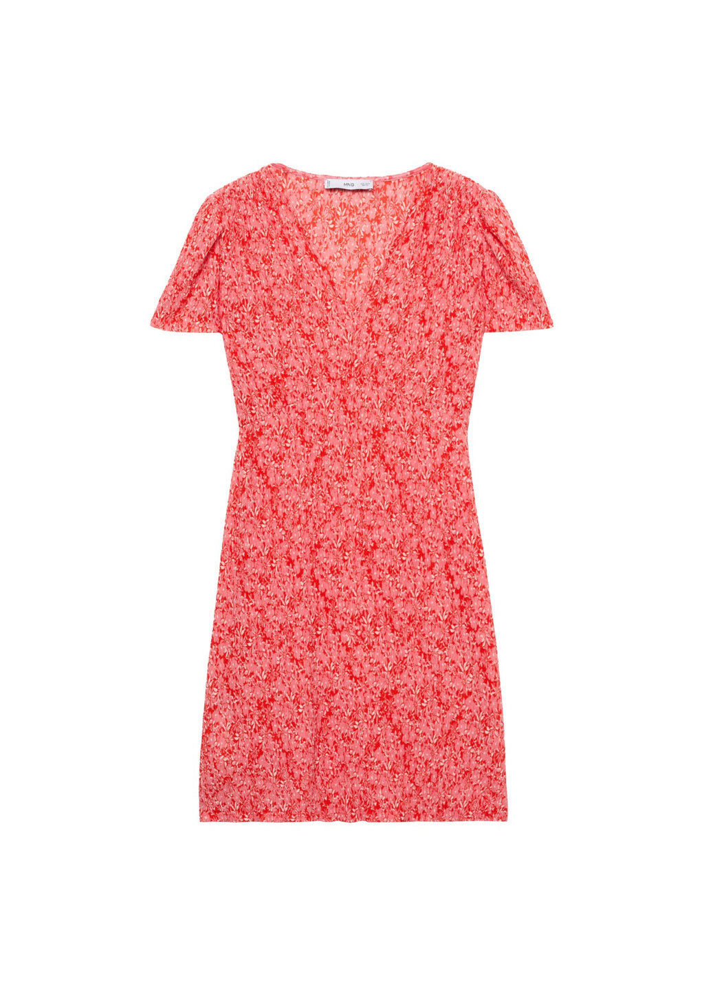 Robe Imprimée Col En V