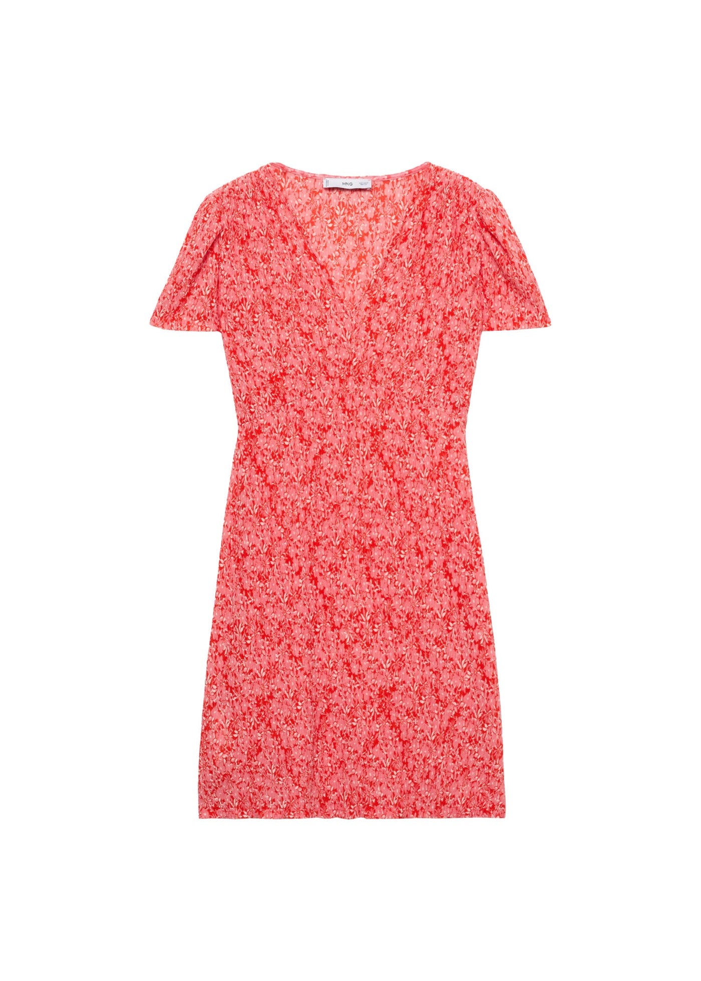 Robe Imprimée Col En V