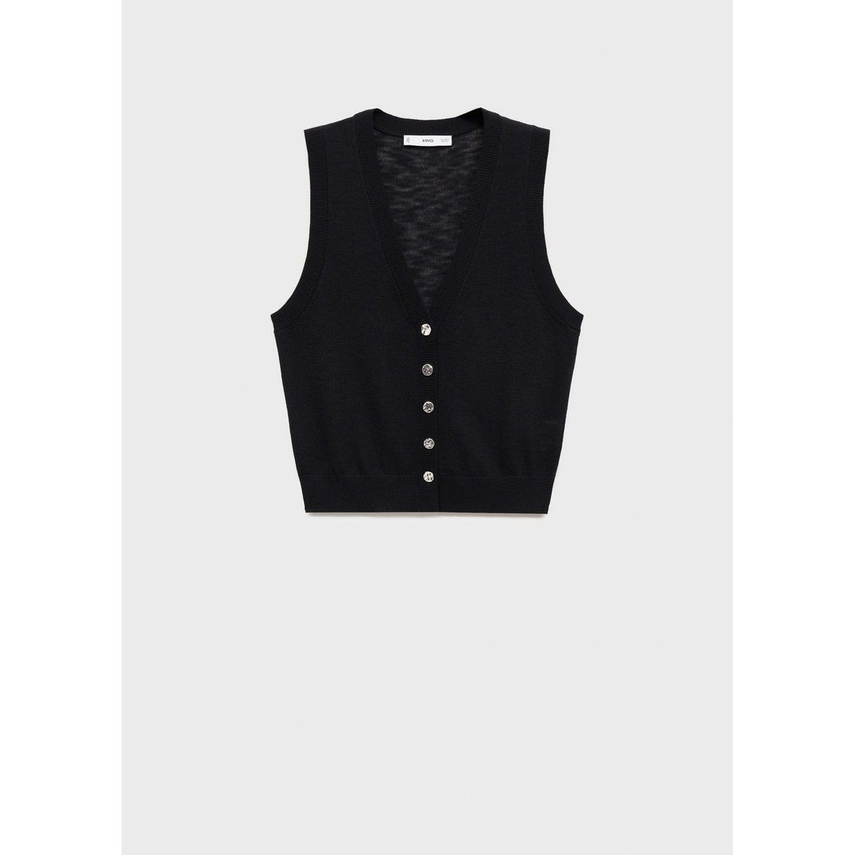 Gilet Maille Fine Boutons