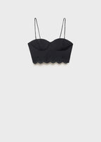 Crop Top Brodé
