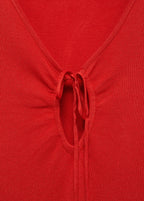 Robe En Maille Décolleté