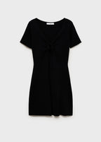 Robe En Maille Décolleté