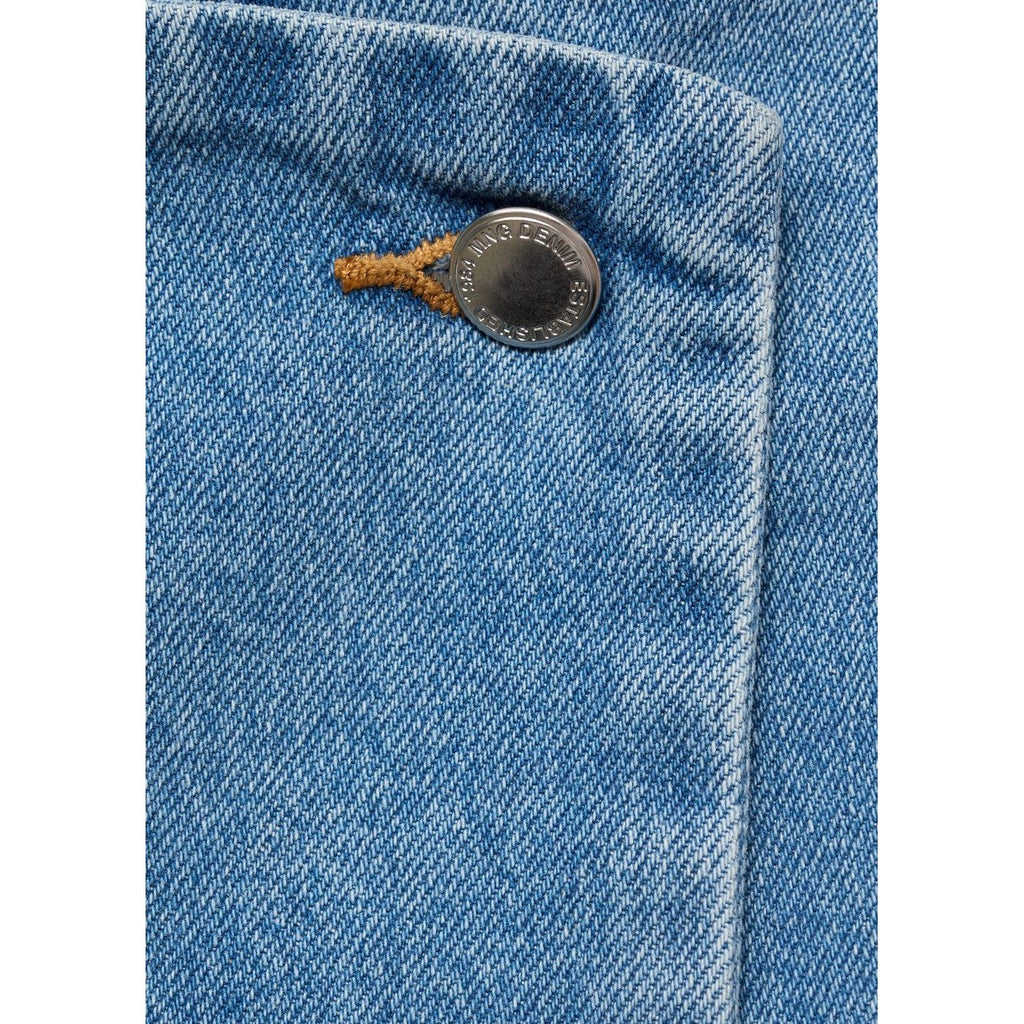 Jupe Short En Jean Croisée