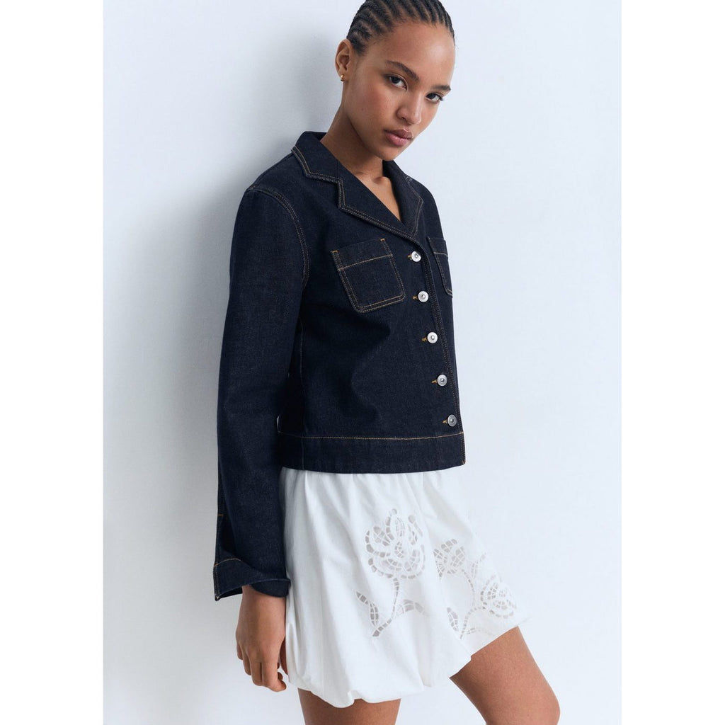 Veste Jean Cintrée À Poches