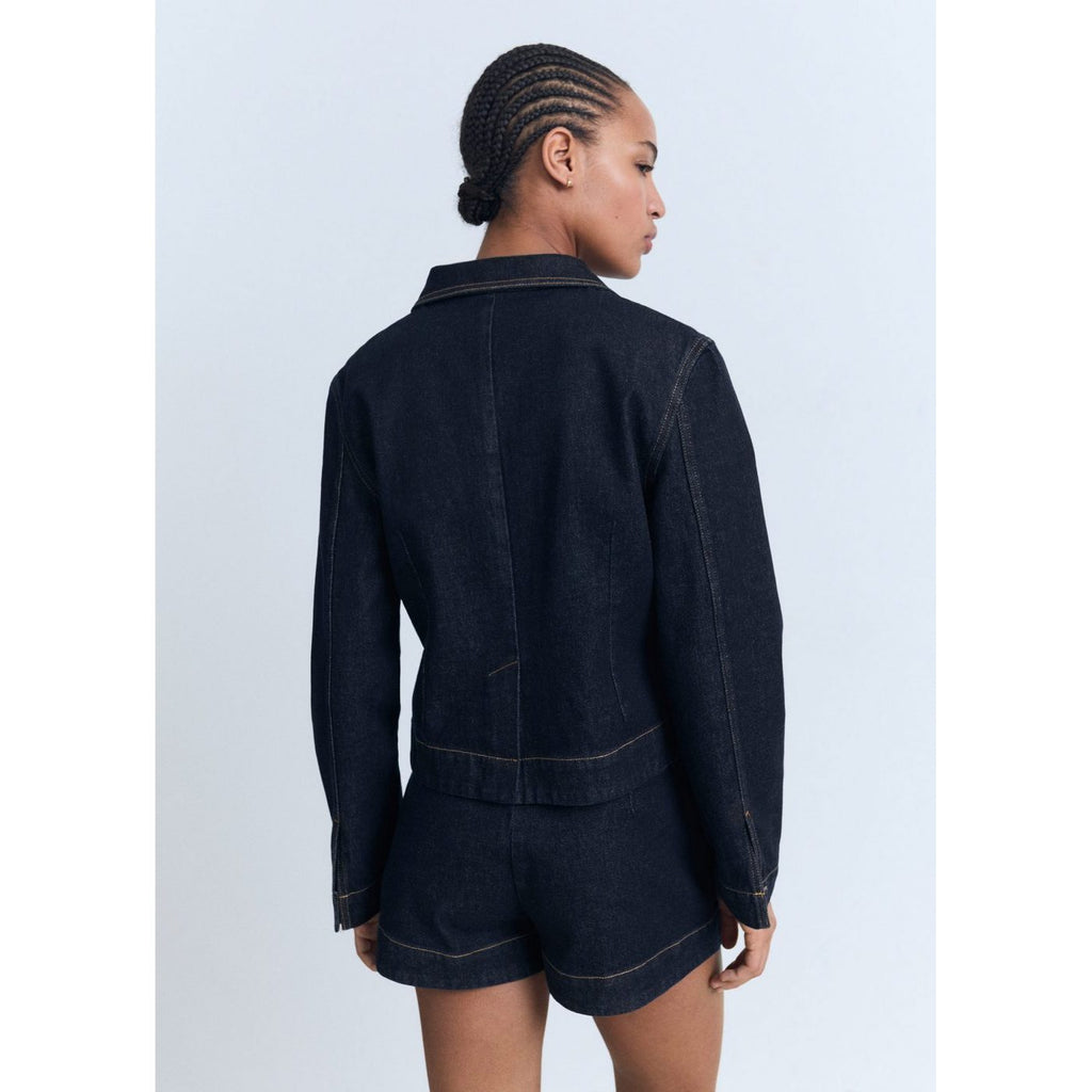 Veste Jean Cintrée À Poches