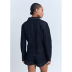 Veste Jean Cintrée À Poches