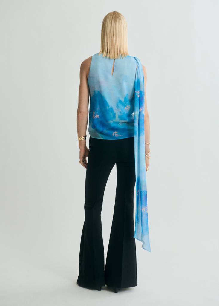 Blouse Imprimé Floral À Ns_x0001_Ud