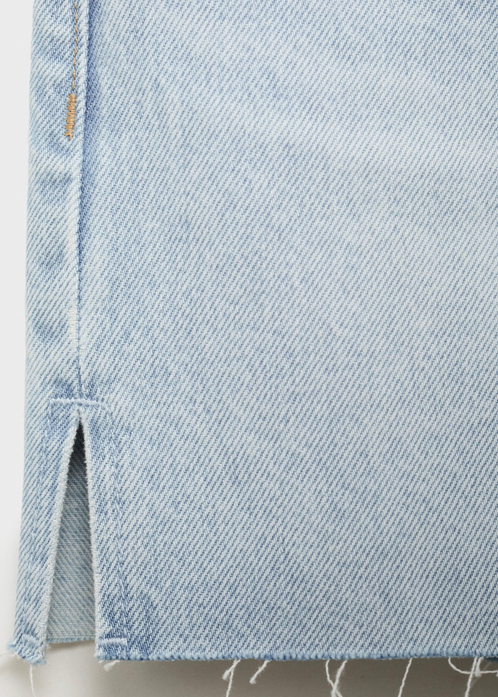 Short En Jean Bas Effiloché