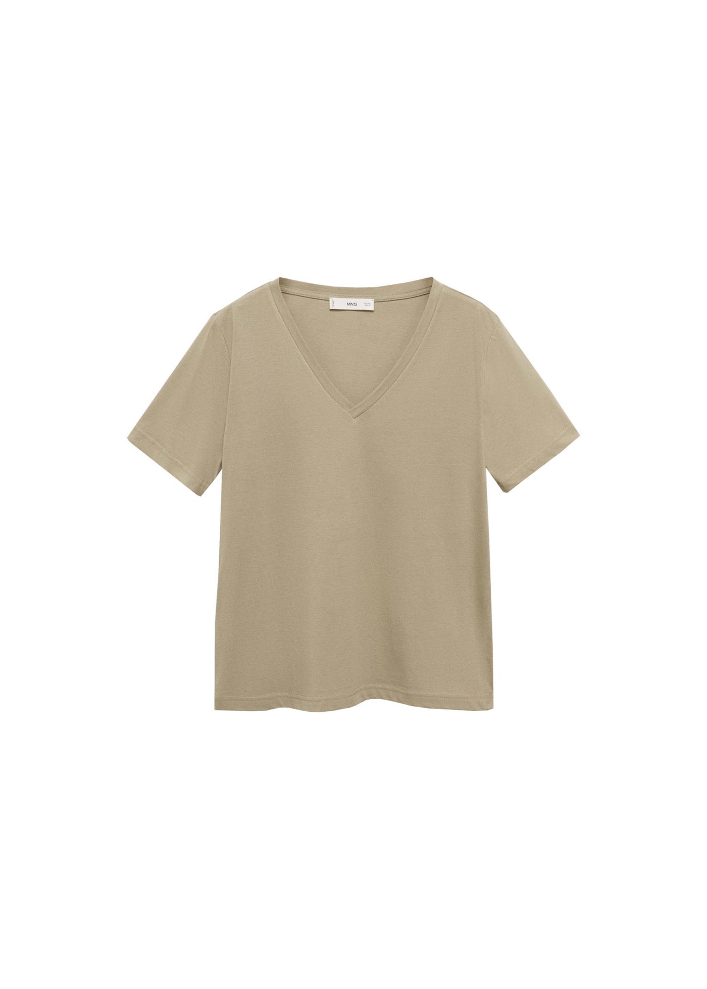 T-Shirt Coton Col En V