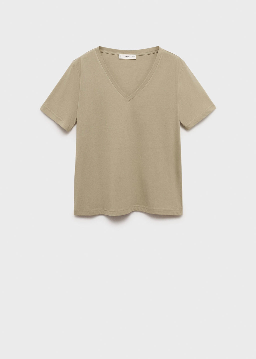 T-Shirt Coton Col En V