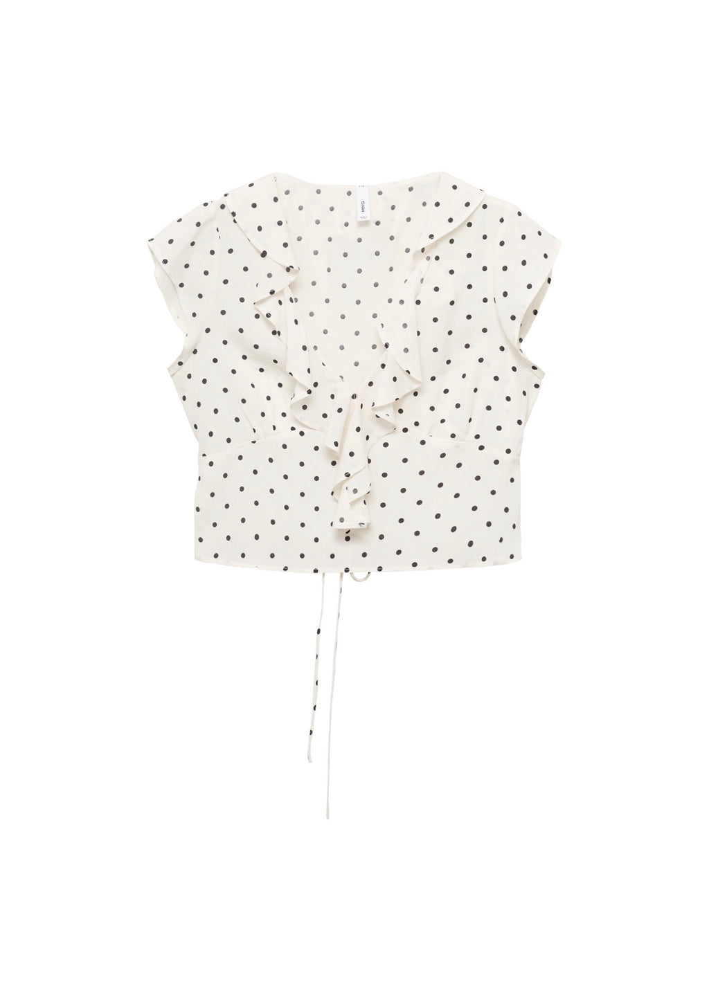 Blouse Pois Volant