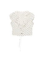 Blouse Pois Volant