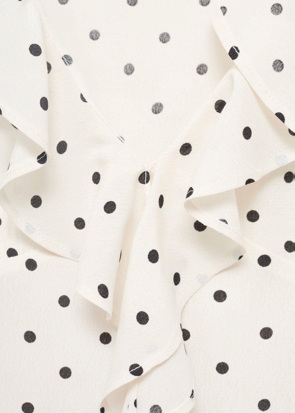 Blouse Pois Volant