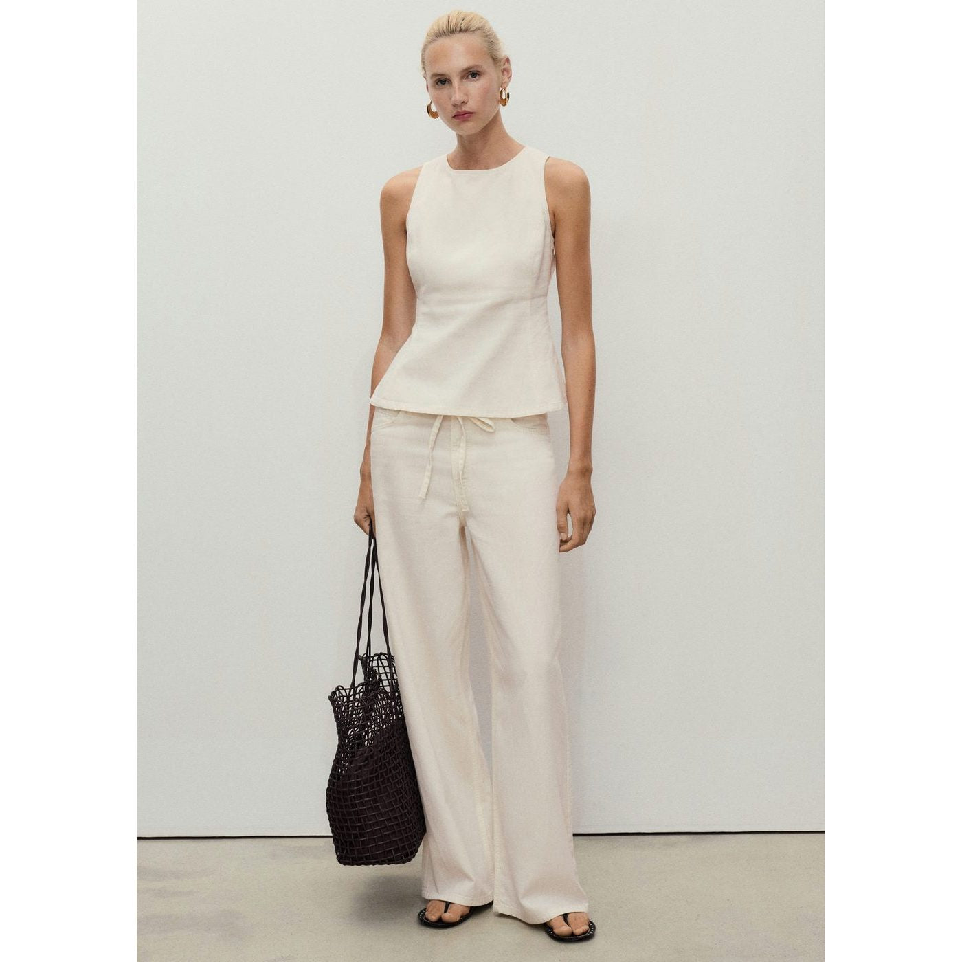 Trousers Mery - Ecru